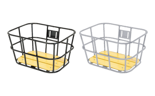 AL-N04 ウッド ボトム バスケット S
