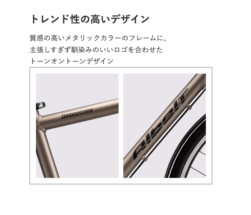 アルベルトスポーツ フレーム ブロンズ